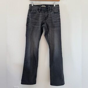Reclaim Men’s Regular Bootcut Black Washed Jeans | The Buckle